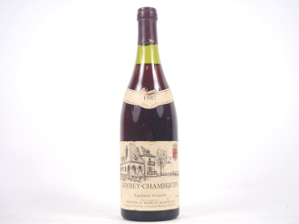 Vente aux enchères 1 BOUTEILLE GEVREY CHAMBERTIN DOMAINE G. ROBLOT MARCHAND - 1987