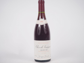 Vente aux enchères 1 BOUTEILLE CLOS DE VOUGEOT GC DOMAINE TORTOCHOT - 1995