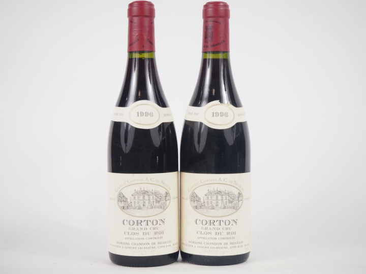 2 BOUTEILLES CORTON CLOS DU ROI  GC DOMAINE CHANDON DE BRIAILLES - 199