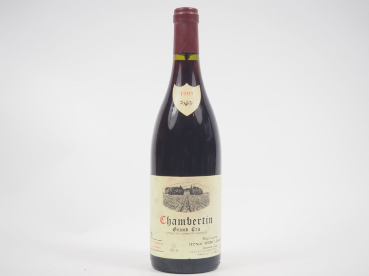 1 BOUTEILLE CHAMBERTIN GC DOMAINE HENRI REBOURSEAU - 1997 - ELT 