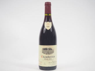 Vente aux enchères 1 BOUTEILLE CHAMBERTIN GC DOMAINE HENRI REBOURSEAU - 1997 - ELT 