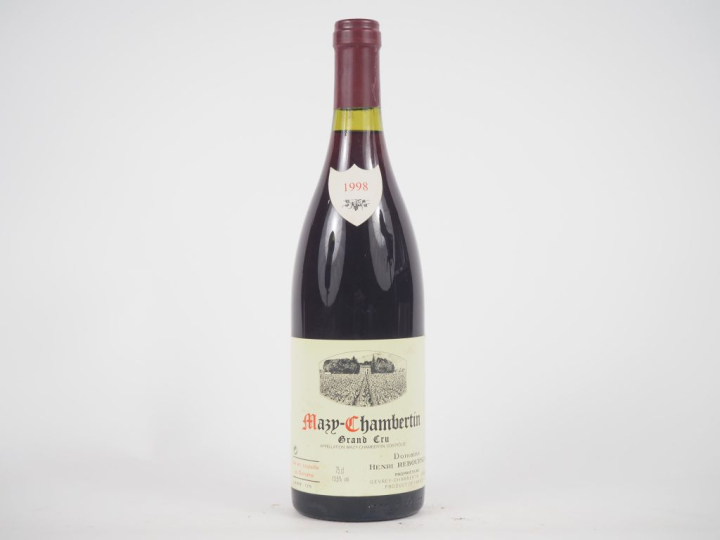 1 BOUTEILLE MAZY CHAMBERTIN GC DOMAINE HENRI REBOURSEAU - 1998 