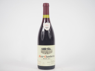 Vente aux enchères 1 BOUTEILLE MAZY CHAMBERTIN GC DOMAINE HENRI REBOURSEAU - 1998 