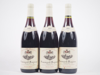 Vente aux enchères 3 BOUTEILLES POMMARD RUGIENS 1er CRU MICHEL PONT CHÂTEAU - 2001 - ELS