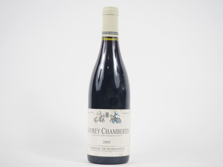 1 BOUTEILLE GEVREY CHAMBERTIN CHÂTEAU DE MARSANNAY - 2005 