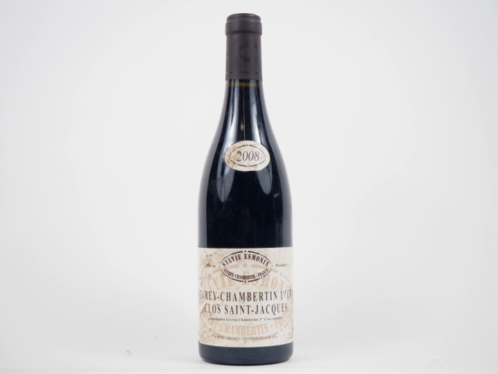 1 BOUTEILLE GEVREY CHAMBERTIN 1er CRU "CLOS SAINT JACQUES" SYLVIE ESMO