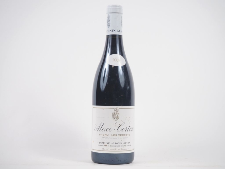 1 BOUTEILLE ALOXE CORTON 1er CRU "LES VERCOTS" DOMAINE ANTONIN GUYON -
