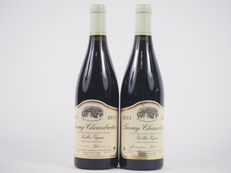 Vente aux enchères 2 BOUTEILLES GEVREY CHAMBERTIN "VIEILLES VIGNES" DOMAINE HERESZTYN - 2