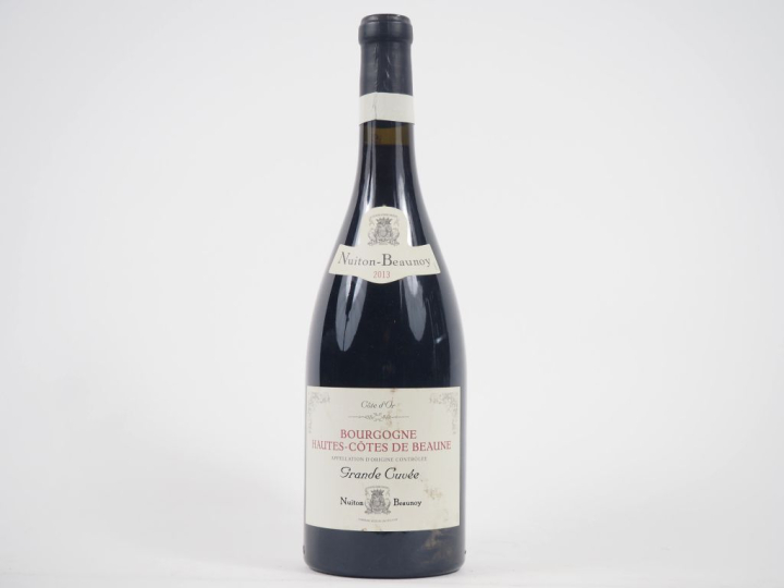 1 BOUTEILLE BOURGOGNE HAUTES CÔTES DE BEAUNE "GRANDE CUVÉE" NUITON BEA