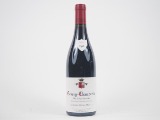 Vente aux enchères 1 BOUTEILLE GEVREY CHAMBERTIN "MES CINQ TERROIRS" DOMAINE DENIS MORTET