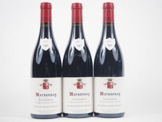Vente aux enchères 3 BOUTEILLES MARSANNAY "LES LONGEROIES" DOMAINE DENIS MORTET - 2017