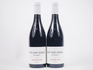 Vente aux enchères 2 BOUTEILLES NUITS ST GEORGES "AUX HERBUES" JEAN PIERRE GUYON - 2018