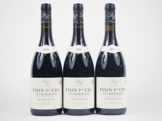 Vente aux enchères 3 BOUTEILLE FIXIN 1er CRU "LES HERVELETS" VIEILLES VIGNES DOMAINE CLÉM