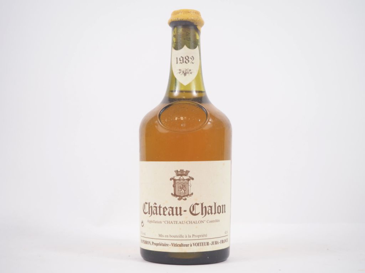 1 BOUTEILLE CHÂTEAU CHALON MARIUS PERRON - 1982 - NIVEAU LÉGÈREMENT BA