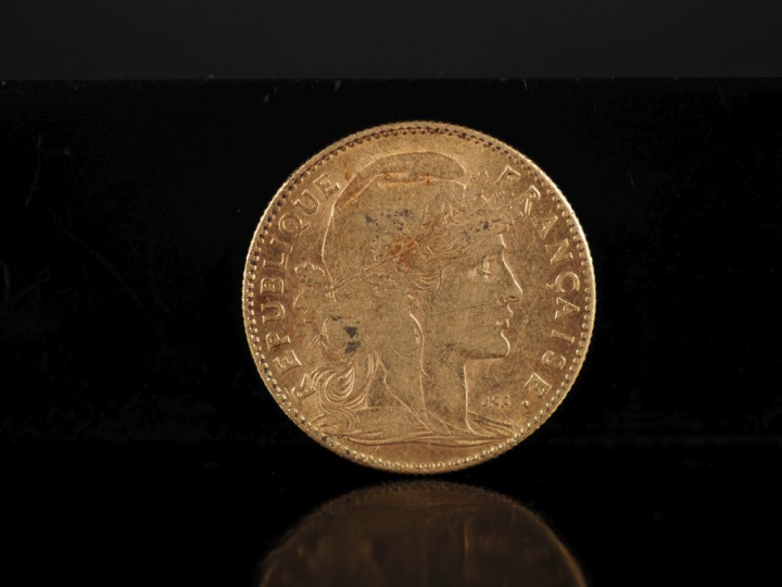 Pièce de 10 Francs or, 1899. FRAIS ACHETEURS 10% HT.