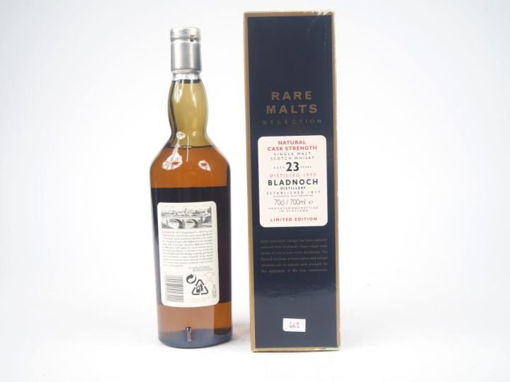 BLADNOCH 23 YEARS RARE MALTS SELECTION DISTILLED : 1977 - BOTTLED : 10