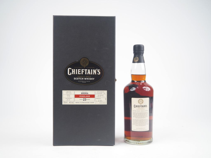 BRORA 23 YEARS CHIEFTAINS CHOICE DISTILLED : 1981 - BOTTLED : 2005 - 4