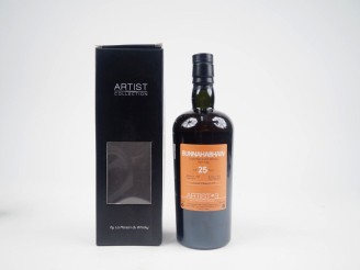 Vente aux enchères BUNNAHABHAIN 25 YEARS SIGNATORY VINTAGE ARTIST #3 LMDW DISTILLED : 198