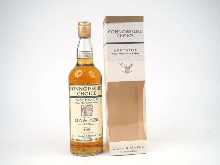 CONVALMORE 17 YEARS GORDON   MACPHAIL DISTILLED : 1981 - BOTTLED : 199