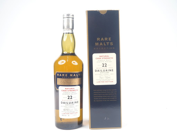 DAILUANE 22 YEARS RARE MALTS SELECTION DISTILLED : 1973 - BOTTLED : 19