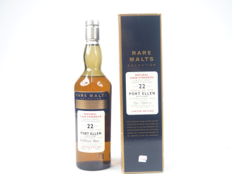 Vente aux enchères PORT ELLEN 22 YEARS RARE MALTS SELECTION DISTILLED : 1978 - BOTTLED : 