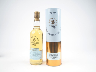 Vente aux enchères PORT ELLEN 23 YEARS SIGNATORY VINTAGE DISTILLED : 16/11/1979 - BOTLLED