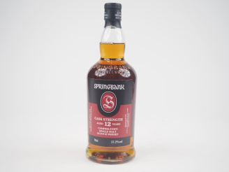Vente aux enchères SPRINGBANK 12 YEARS BOTTLED : 06/05/2024 - 57.2% - CASK : Batch 25