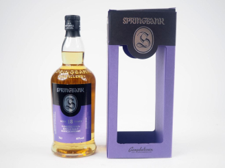 Vente aux enchères SPRINGBANK 18 YEARS BOTTLED : 07/01/2020 - 46%