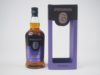 Vente aux enchères SPRINGBANK 18 YEARS BOTTLED : 23/11/2020 - 46%