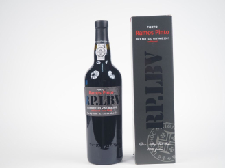 Vente aux enchères 1 BOUTEILLE PORTO RAMOS PINTO RP.LB NON FILTRÉ - 2019 - COFFRET 