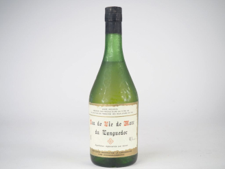 Vente aux enchères 1 BOUTEILLE EAU DE VIE DE MARC DU LANGUEDOC 