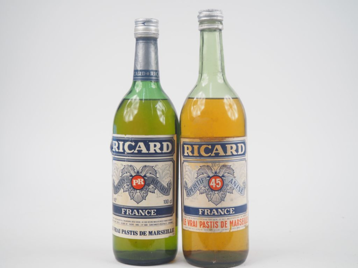 2 BOUTEILLES RICARD - NIVEAU BAS 
