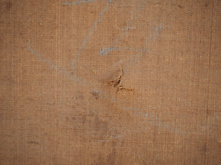 Ecole française dans le gout du XVIIème.  "nature morte" Huile sur toi