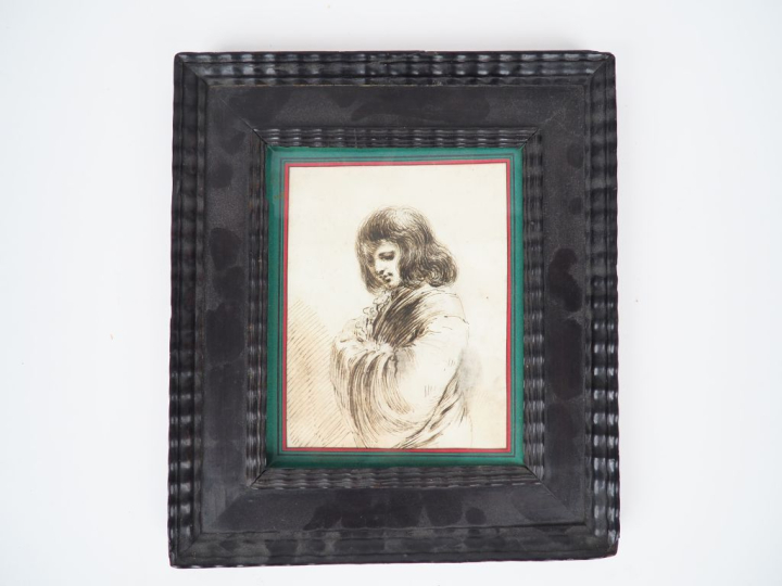 Dominique Vivant DENON (1747 – 1825) (Attribué à). "Personnage de troi