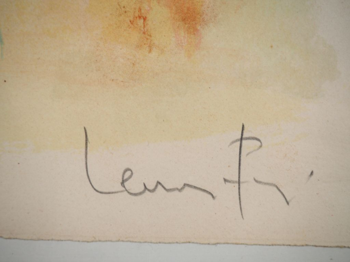 Léonor FINI.  "les courtisanes" Lithographie