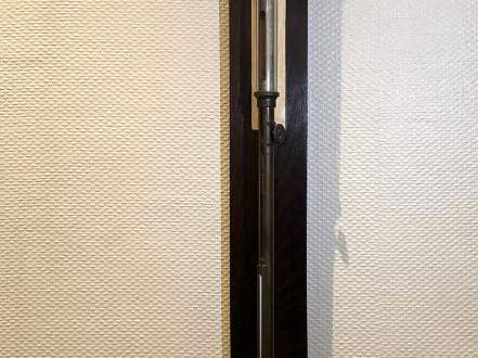 LEHALLE à Paris. Baromètre de laboratoire. Signé. L. 110 cm