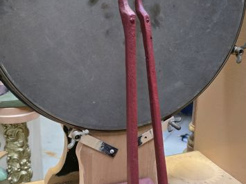 Orgue automatique de manège, 52 touches portant en façade le nom de Ga