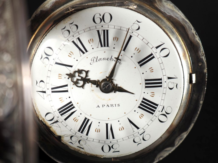 PLANCHON, à Paris Seconde moitié du XIXᵉ siècle Montre de carrosse en 
