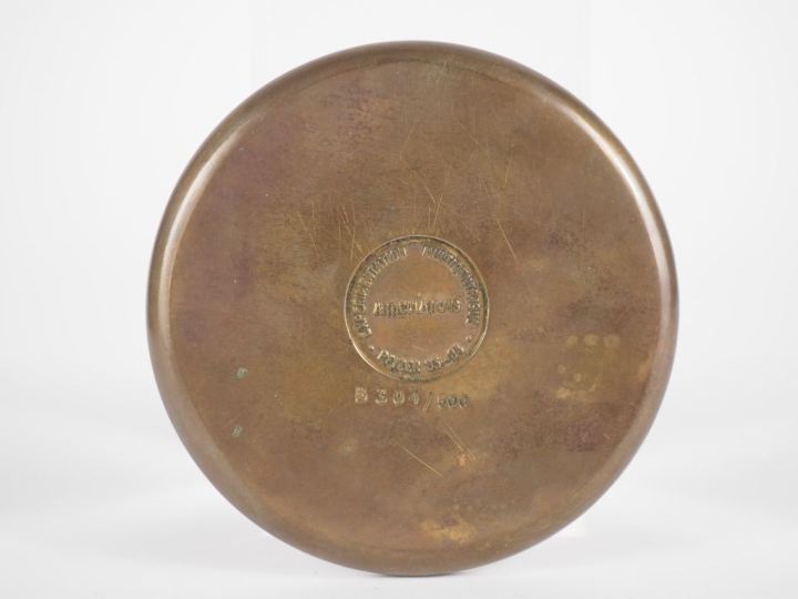 Igor MITORAJ. "Articulations". Médaille en bronze signée et numérotée 