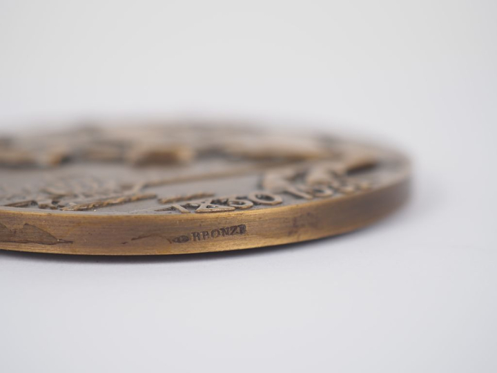 DELAMARRE. Médaille en bronze pour la Compagnie Générale Transatlantiq