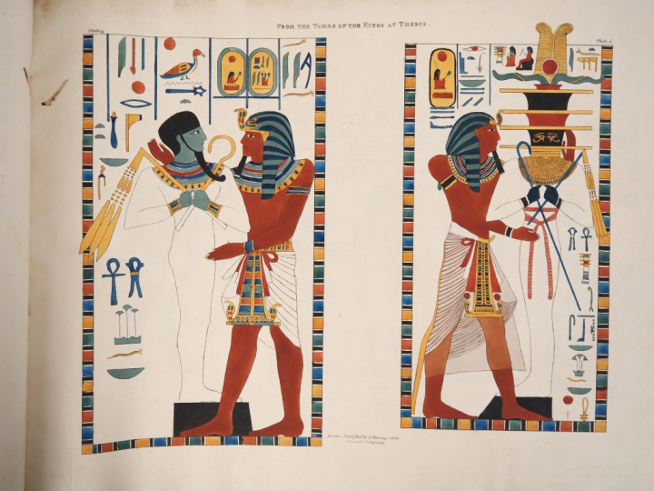 [ATLAS]. BELZONI (G.). ATLAS DES VOYAGES, RECHERCHES ET DÉCOUVERTES DE