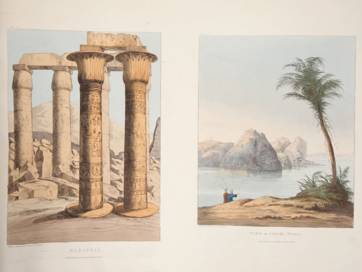 [ATLAS]. BELZONI (G.). ATLAS DES VOYAGES, RECHERCHES ET DÉCOUVERTES DE