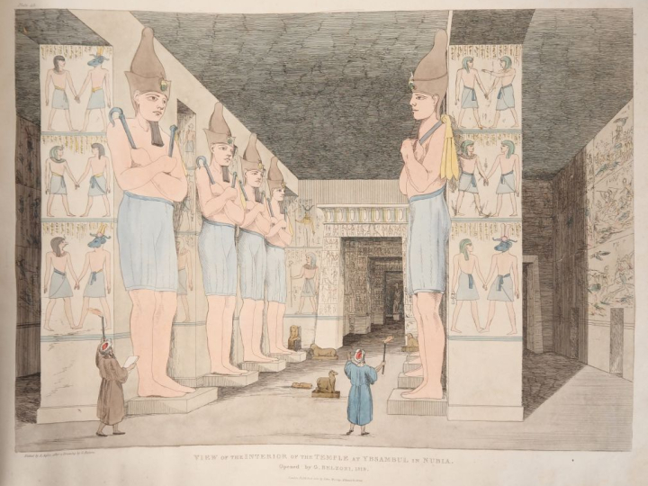 [ATLAS]. BELZONI (G.). ATLAS DES VOYAGES, RECHERCHES ET DÉCOUVERTES DE