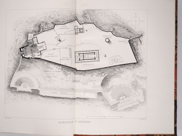 CABROL (Élie). VOYAGE EN GRÈCE. 1889. Notes et impressions. P., Librai