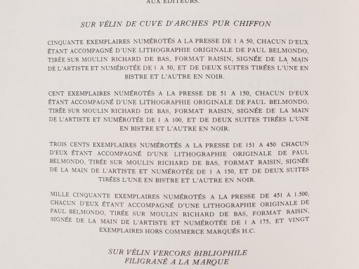 [BELMONDO]. CHODERLOS DE LACLOS (P.-A.-F.). LES LIAISONS DANGEREUSES. 