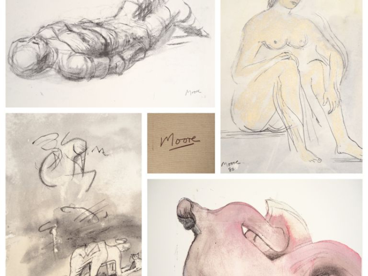[MOORE]. MOO0RE. Milan, Edizioni Seat, 1983. In-folio boite-écrin toil