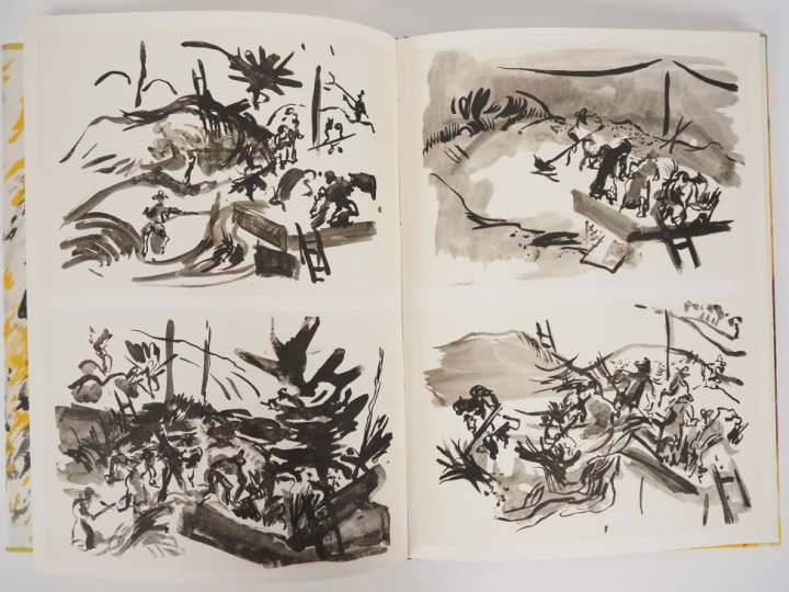 PIGNON (É.). BATTAGES   POUSSEURS DE BLÉ. P., Éditions Cercle d’Art, 1