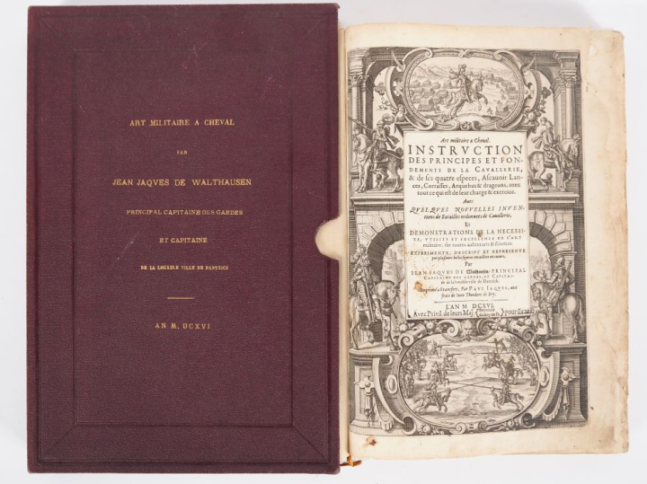 WALLHAUSEN (J.-J.). ART MILITAIRE À CHEVAL. INSTRUCTION DES PRINCIPES 