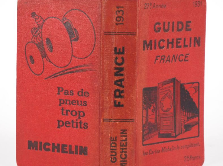 MICHELIN. Guide rouge 1931. (Petits accidents et frottements).