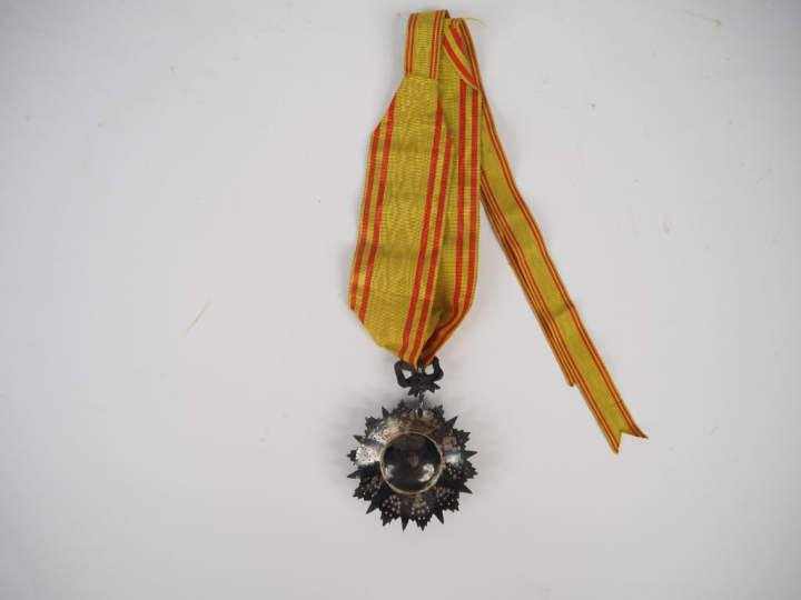 TUNISIE  ORDRE DU NICHAN IFTIKHAR  Etoile de commandeur au monogramme 